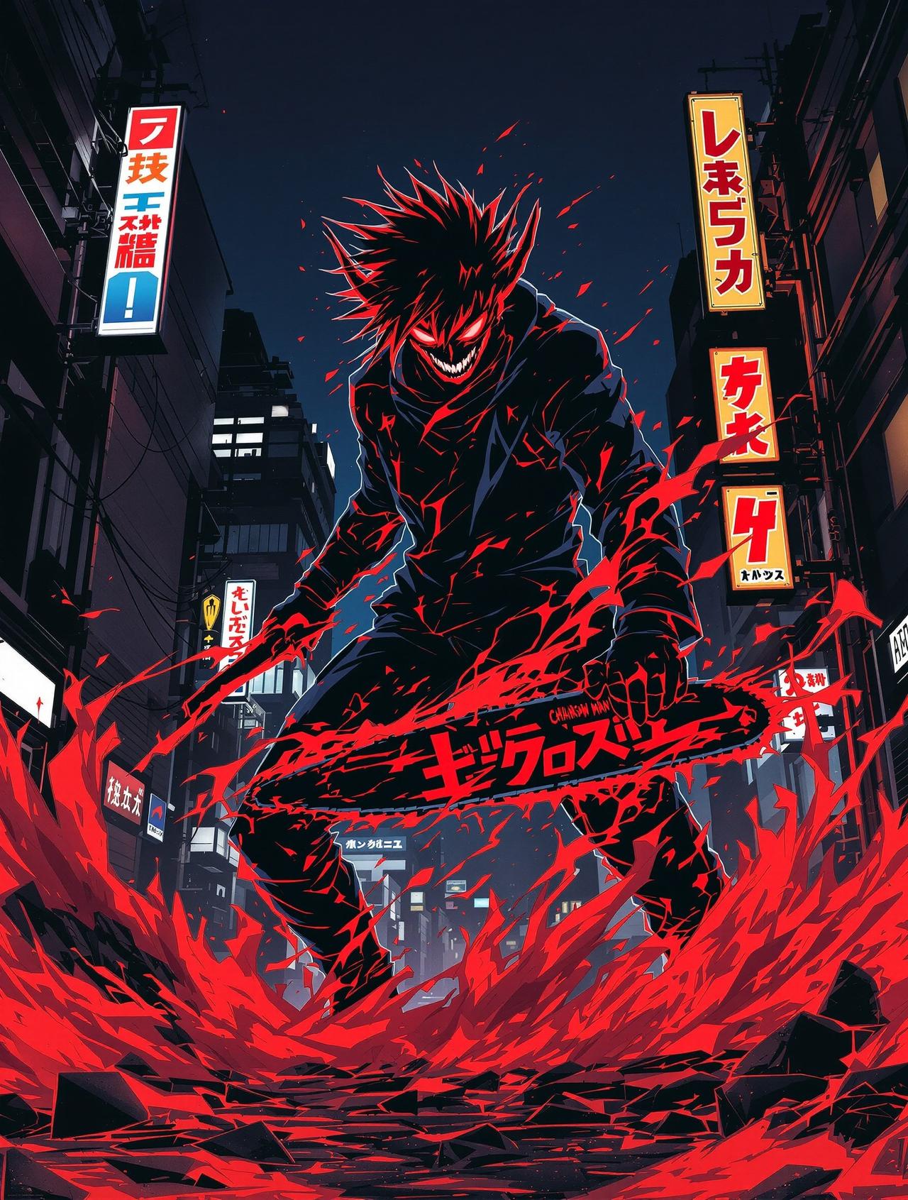 电锯人 动漫封面